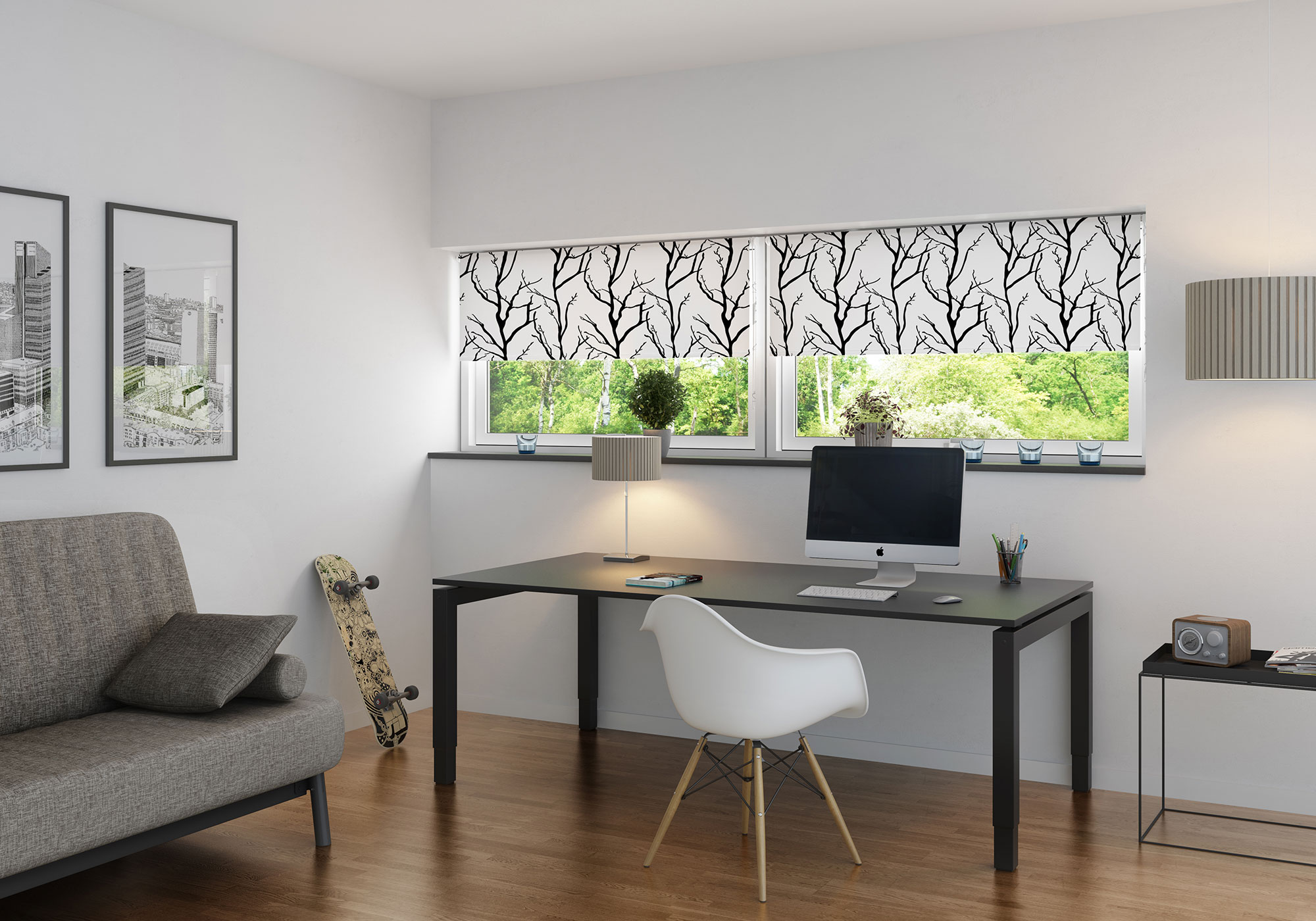 Rullegardin med mørklægning