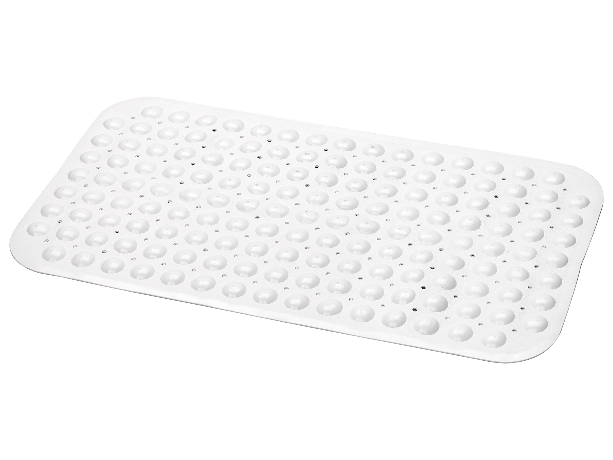 Stor sikkerhedsmåtte i hvid