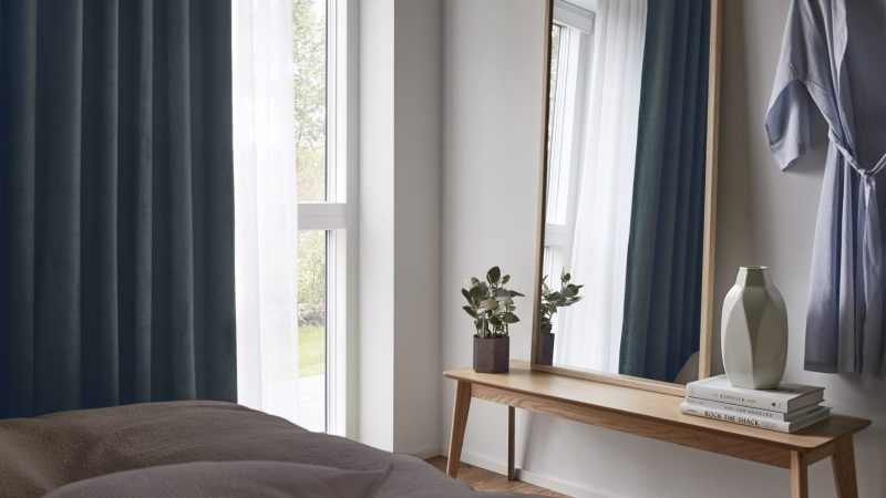 Smukke gardinlængder og undergardin Smukke gardinlængder og undergardin