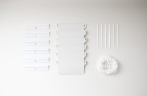 Lamel-Kitsæt til lamelgardin